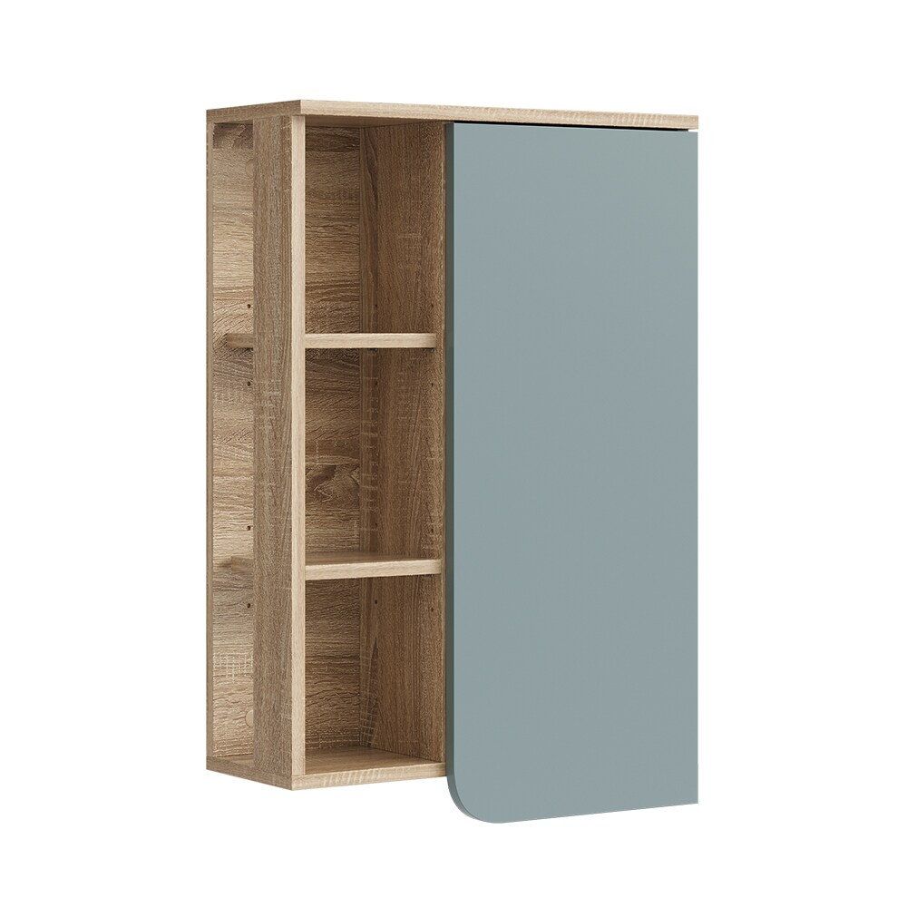 Vicco Hängeschrank Karen Sonoma Mintgrün 50 x 75 cm Tür offene Fächer