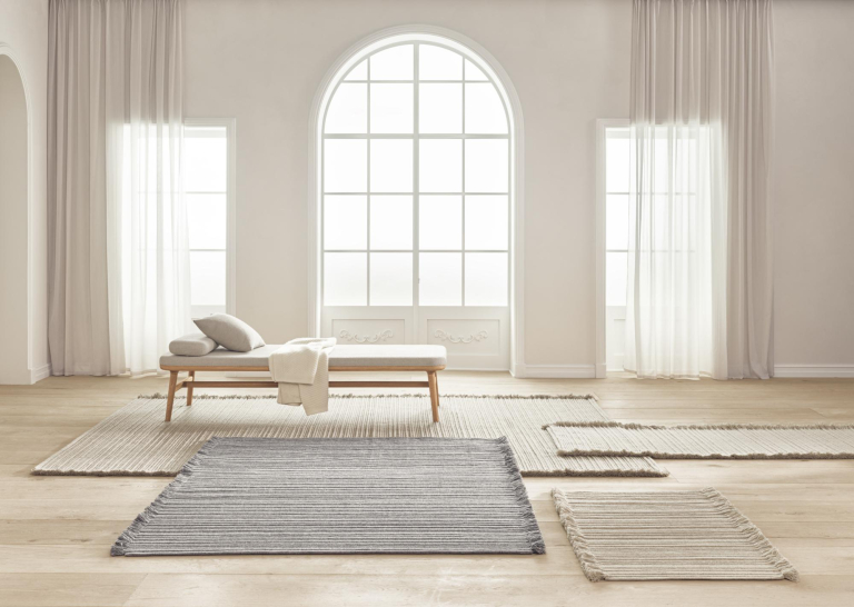 Bolia Kelo vloerkleed 250x250 creme