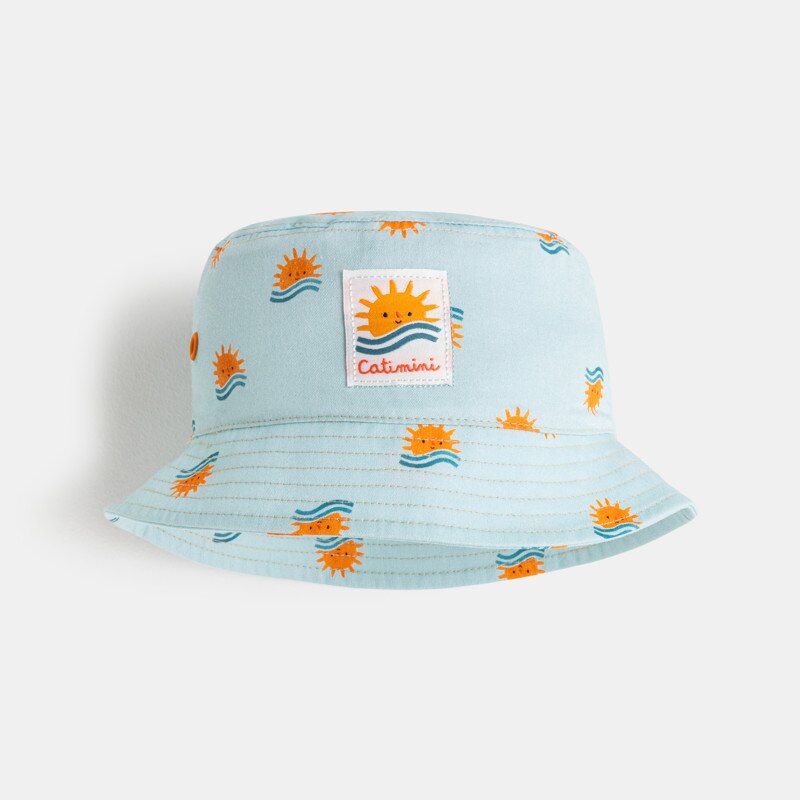 Bob bébé garçon bleu à motifs soleil Catimini Bleu