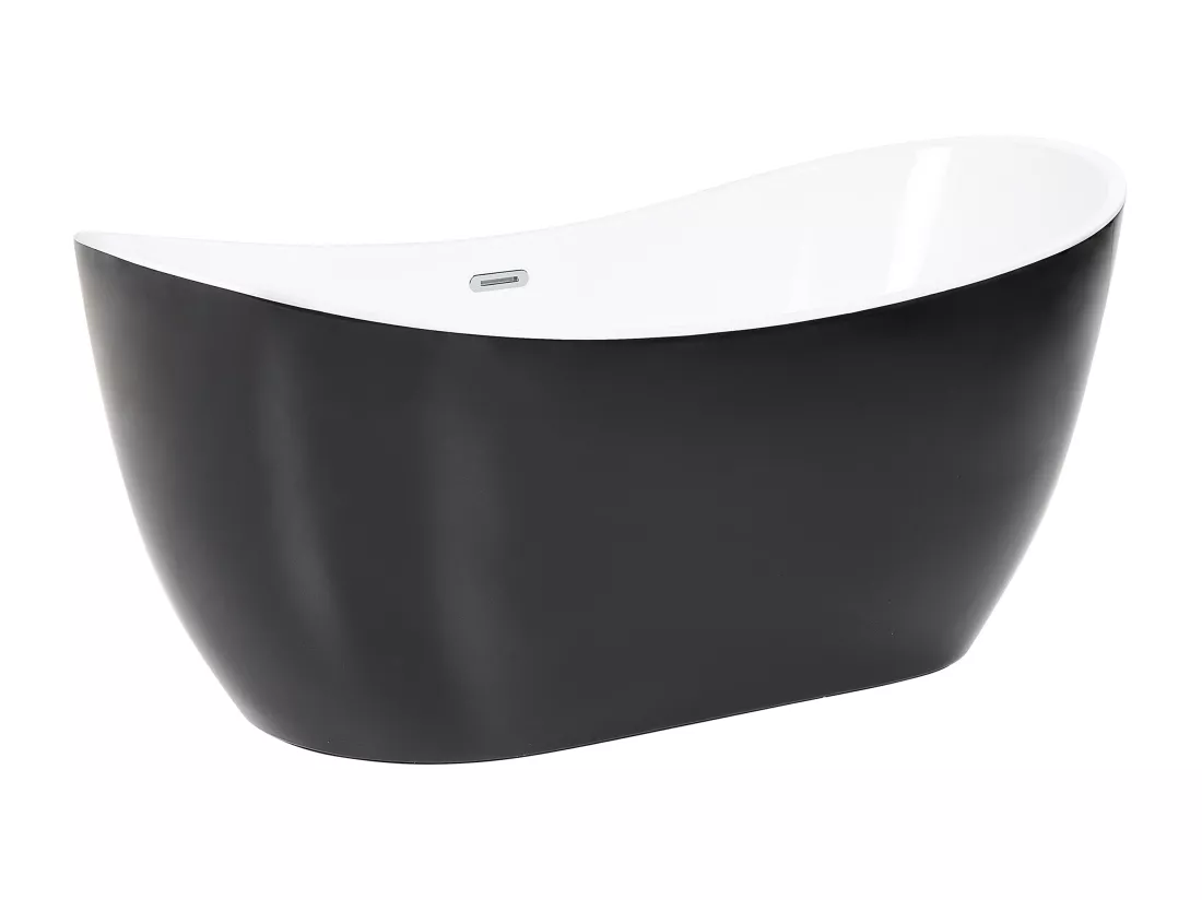 Baignoire îlot noire 170 x 77 cm ANTIGUA