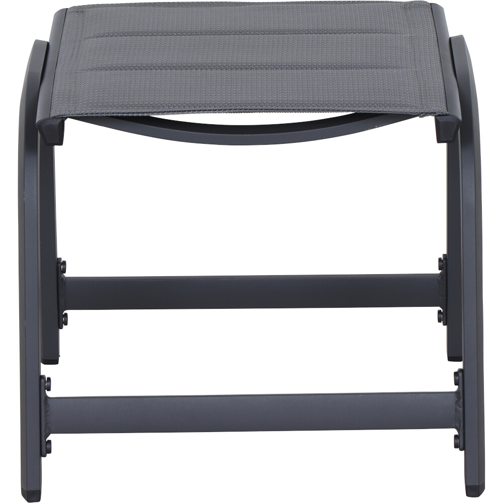Hocker TESORO - anthrazit-royal grau