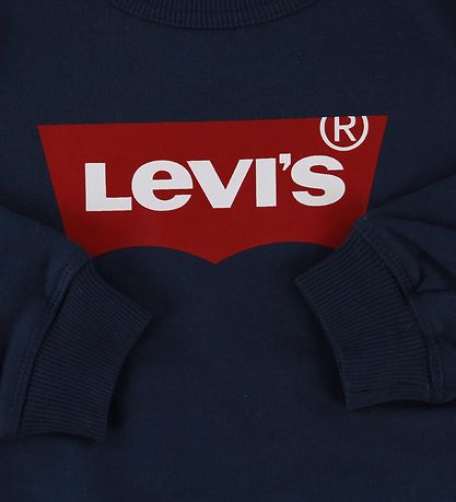 Levis Sweatshirt - Fledermaus Crew Neck - Navy