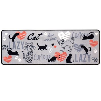 Tapis d'entrée motif chats