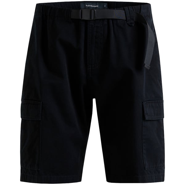 Short randonnée PEAK PERFORMANCE M COTTON CARGO SHORTS BLACK