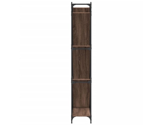 VIDAXL - Bibliothèque chêne marron 79x30x180 cm bois ingénierie et m...