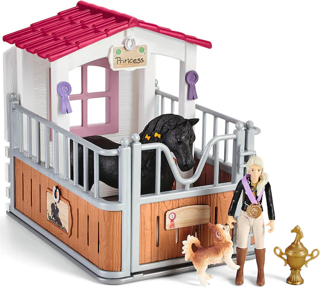 Schleich® Spielfigur »HORSE CLUB, Tori und Princess (42437)« Made in Europe
