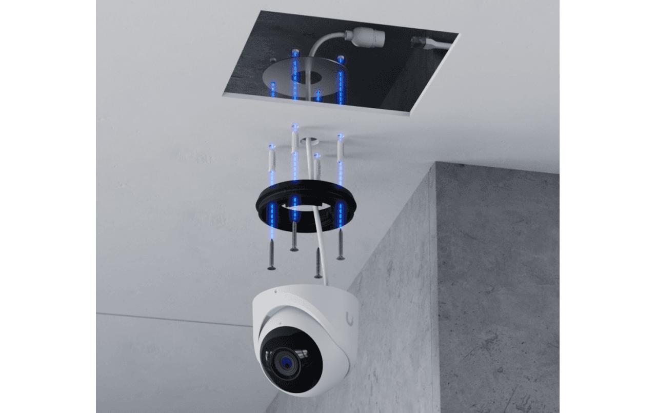 Netzwerkkamera G6 Turret Weiss<br>4K KI-Kamera mit wetterfester IP66-Zertifizierung und vielseitiger Montageoption