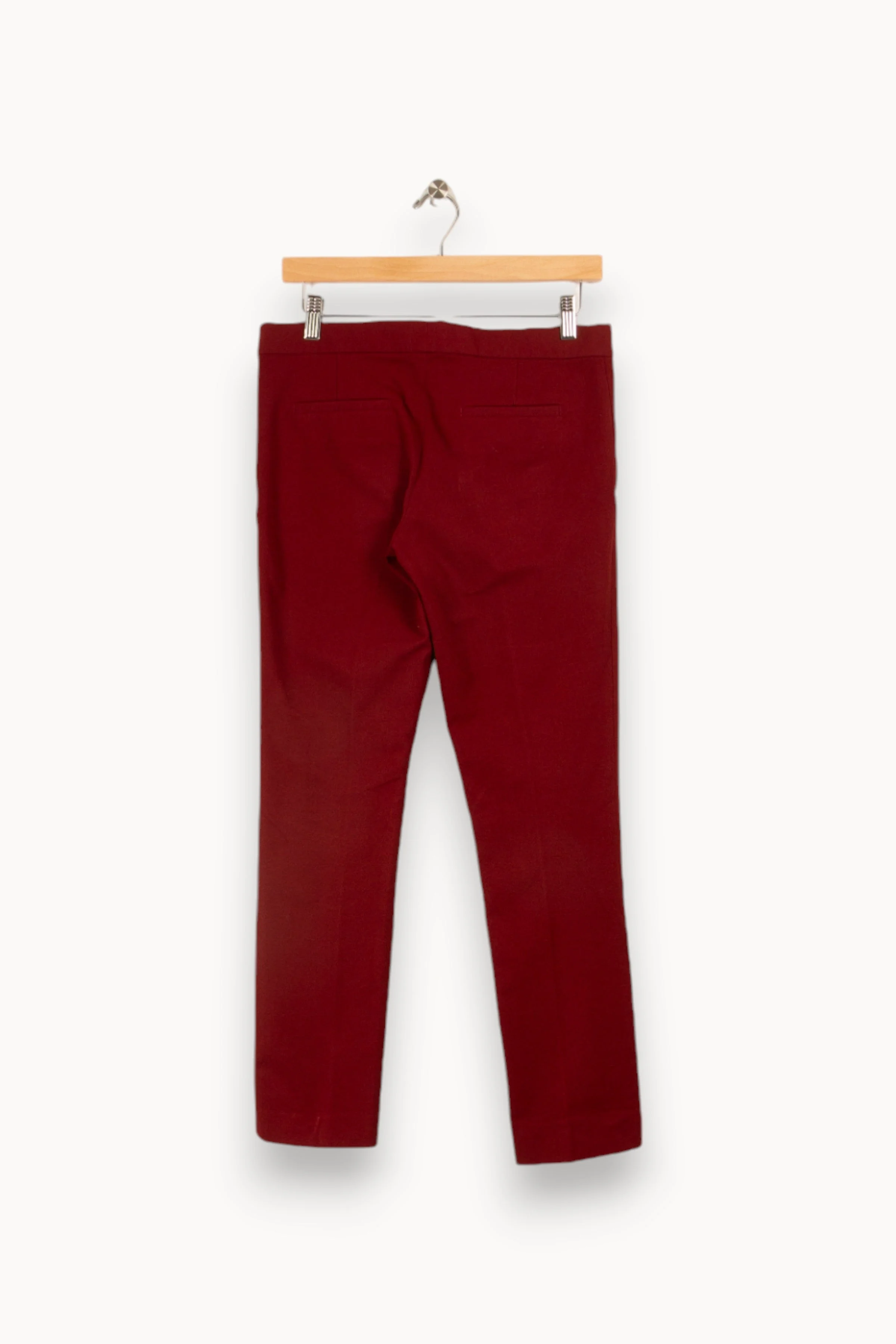 Pantalon bordeaux | Rouge