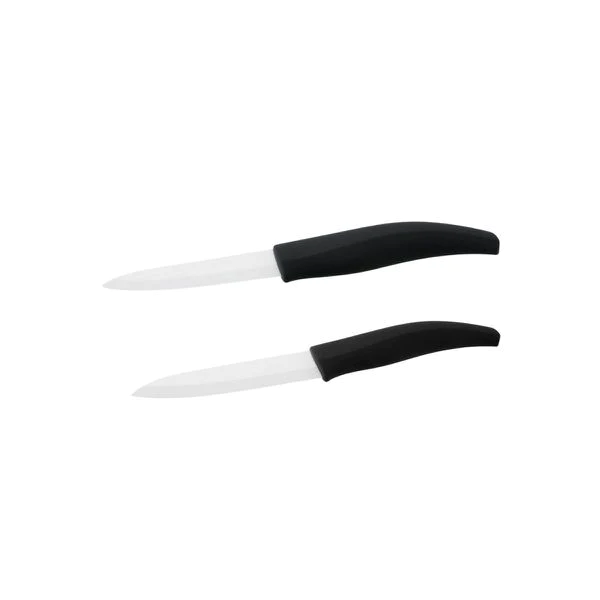 Set de 2 couteaux de cuisine lame en céramique