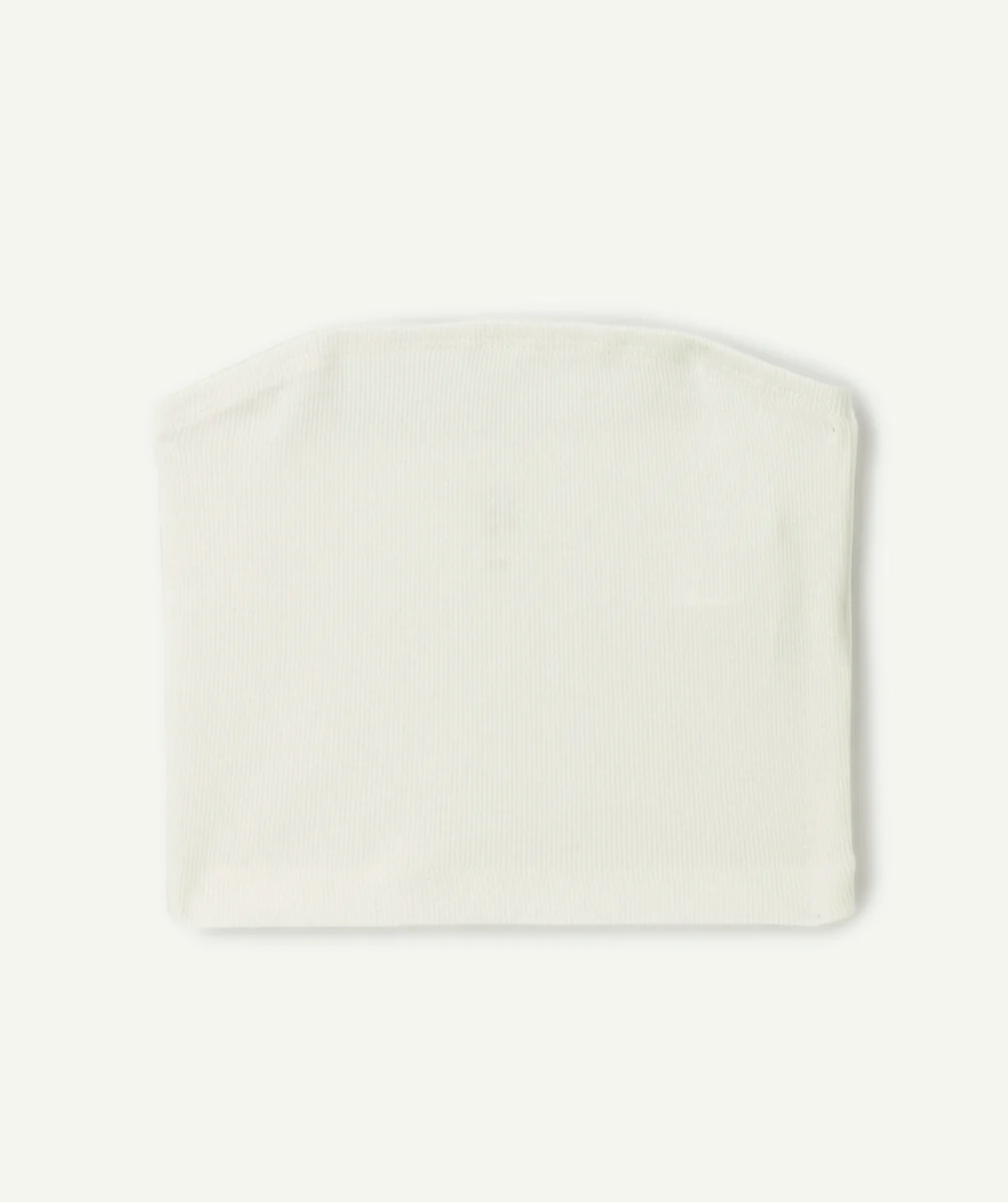 lot de 2 bandeaux fille en coton bio blanc et noir