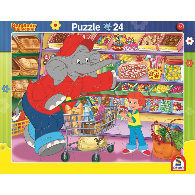 Rahmenpuzzle - Benjamin Blümchen - 2er Set