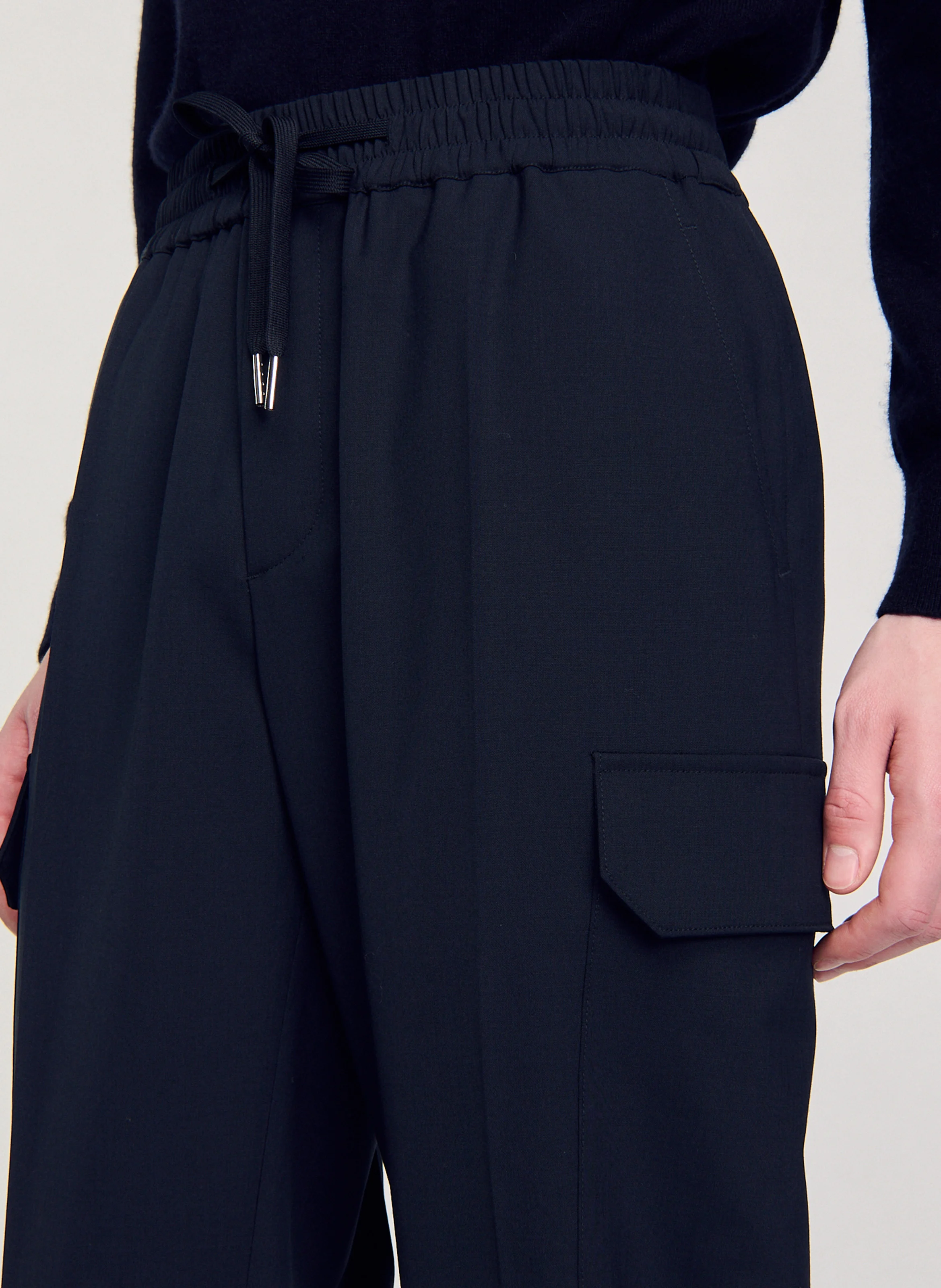 Pantalon cargo | Bleu
