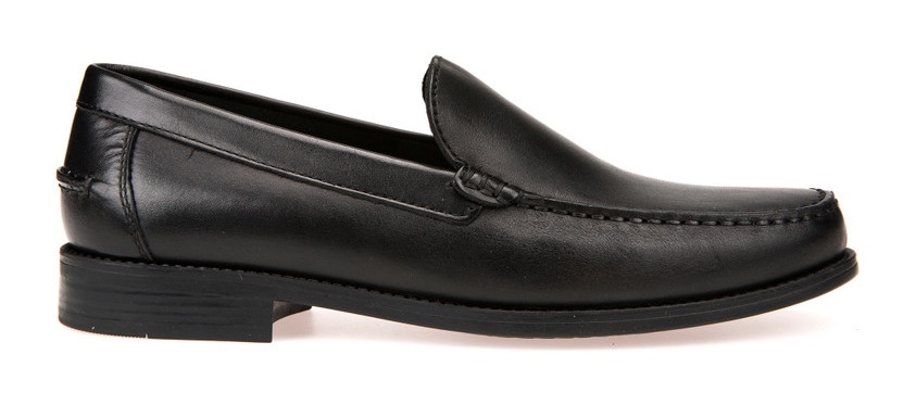 Geox Slipper »U NEW DAMON A«  Business Schuh, Loafer mit Blockabsatz