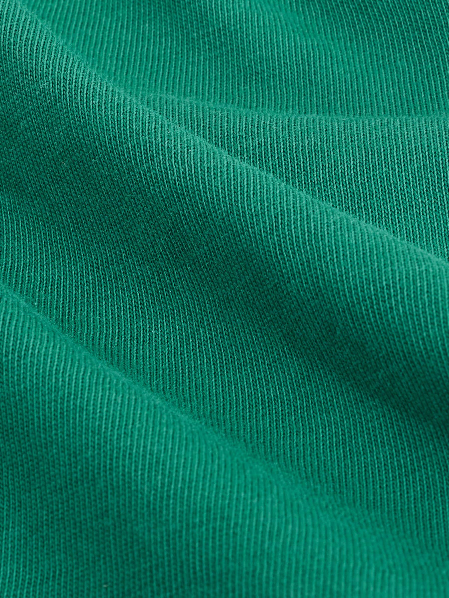 Groene scène - T-shirt met lange mouwen en print op de rug (3mnd -8jr)