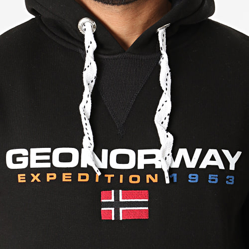 Sweat Capuche Golivier Noir