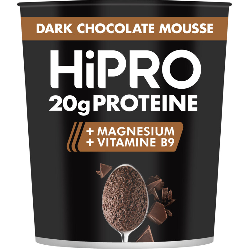 HiPRO Protein mousse dark chocolate