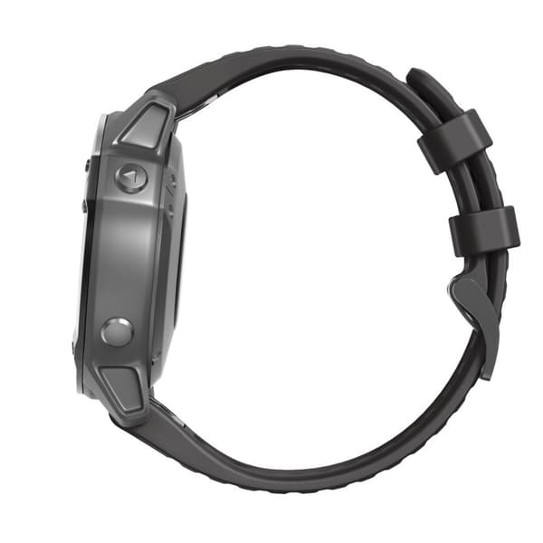 INF Klokkerem til Garmin Fenix / Forerunner / Approach / Quatix, svart