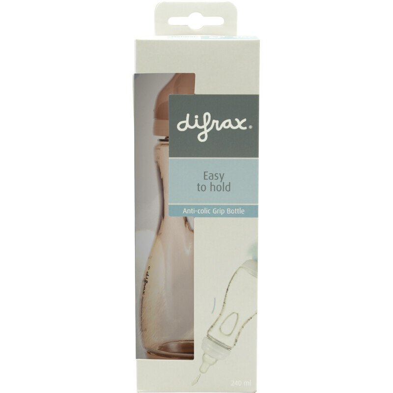 Difrax Handgreepfles groot easy grip