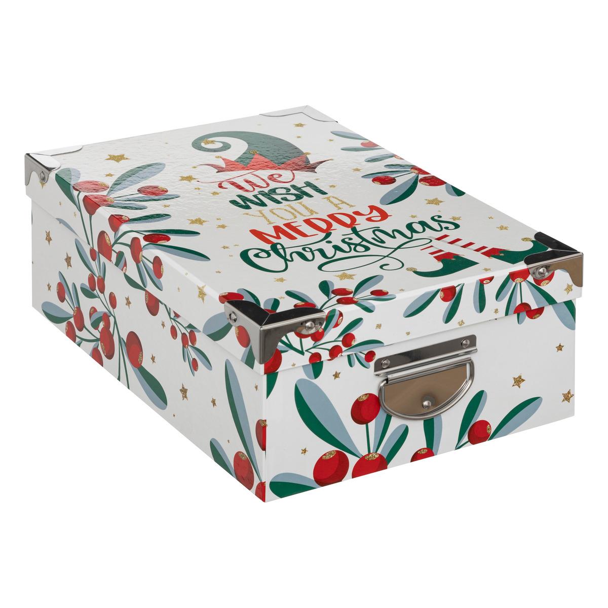 BOITE RECTANGLE LUTINS D.40X26.5X13.8CM