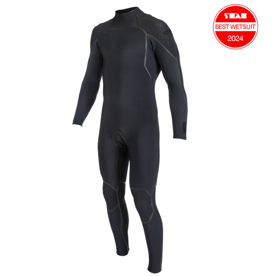 O'Neill Herren Neoprenanzug Hyperfreak Fire 5/4+ Back Zip Full BLK/BLK FA23