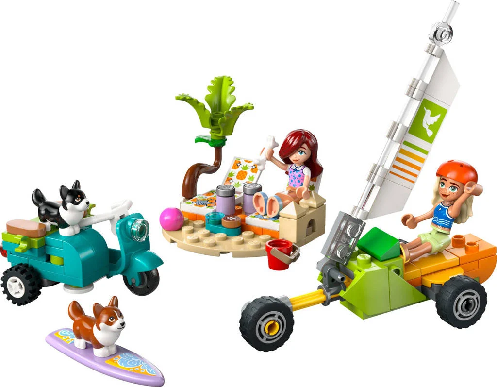 Surf- en scooterplezier met de honden 42641