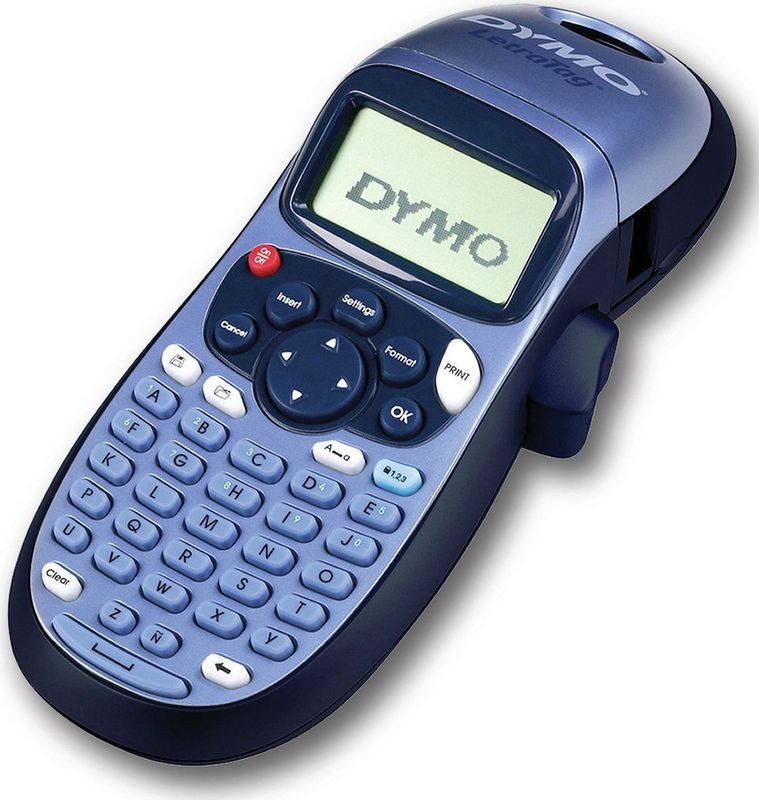 Dymo - LetraTag LT-100H - Beletteringsysteem - Wit - Inclusief Tape 12 mm