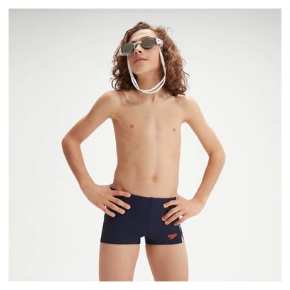 Maillot de bain Enfant Speedo Allover Panel bleu marine/bleu