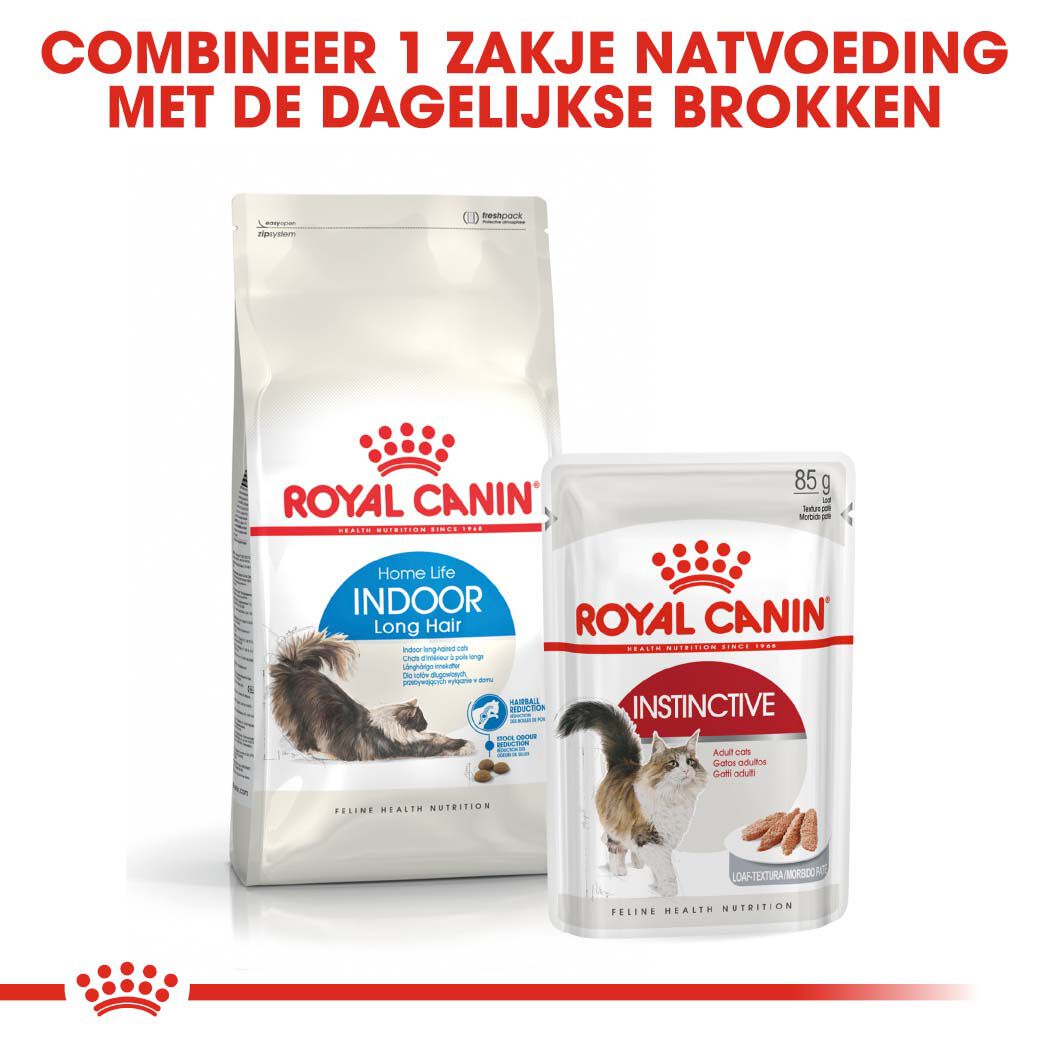 Royal Canin Indoor Long Hair - Kattenvoer - 4 Kilogram - Gevogelte