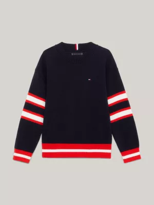 Suéter com logo nas costas da coleção Varsity de 1985