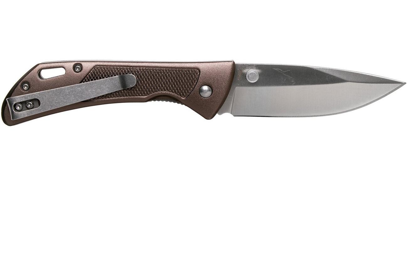 Böker Magnum Advance Checkering Dark Bronze 01RY303 zakmes