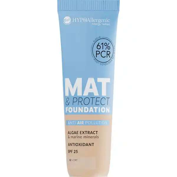 Mat & Protect Foundation SPF 25 02 Ivory