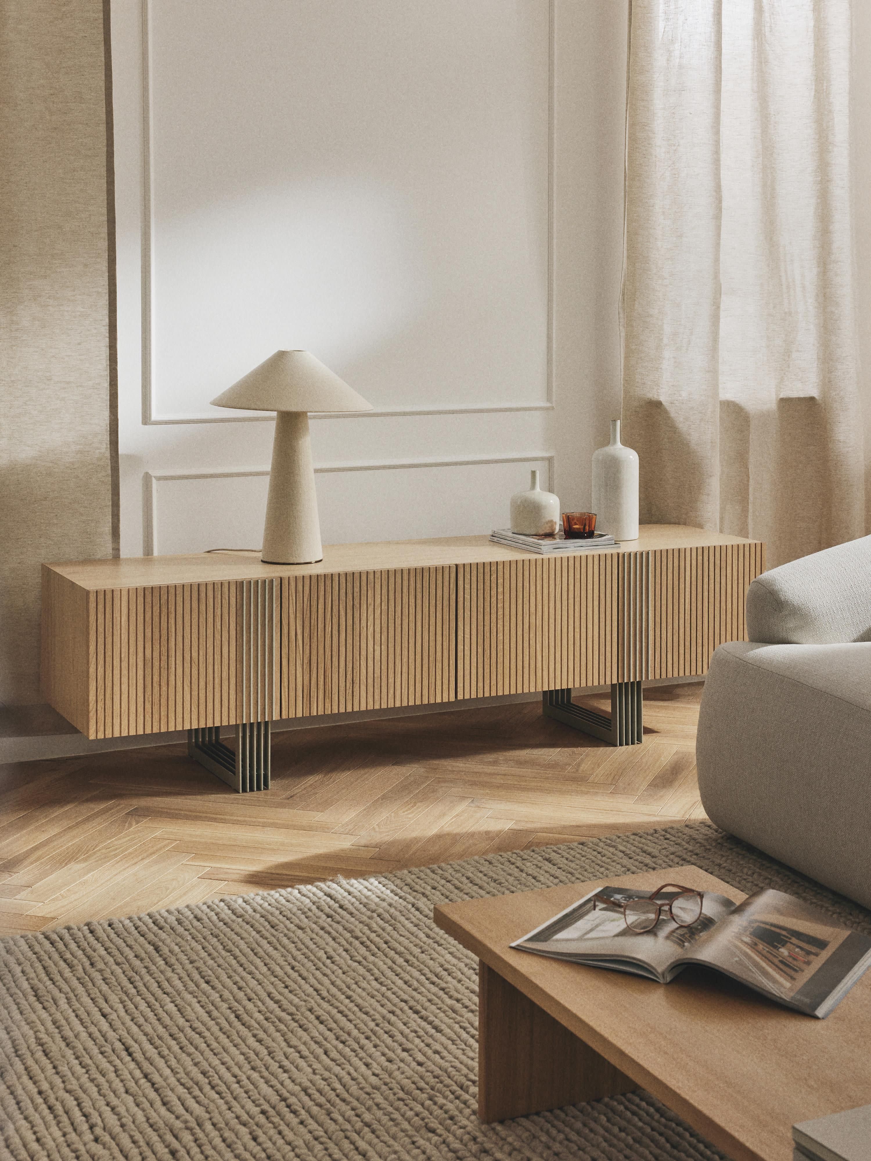 Houten tv-meubel Ross
