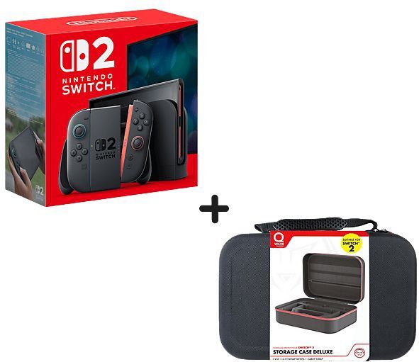 Nintendo - Switch 2 - Spelconsole - Zwart - Bundel 256 Gb