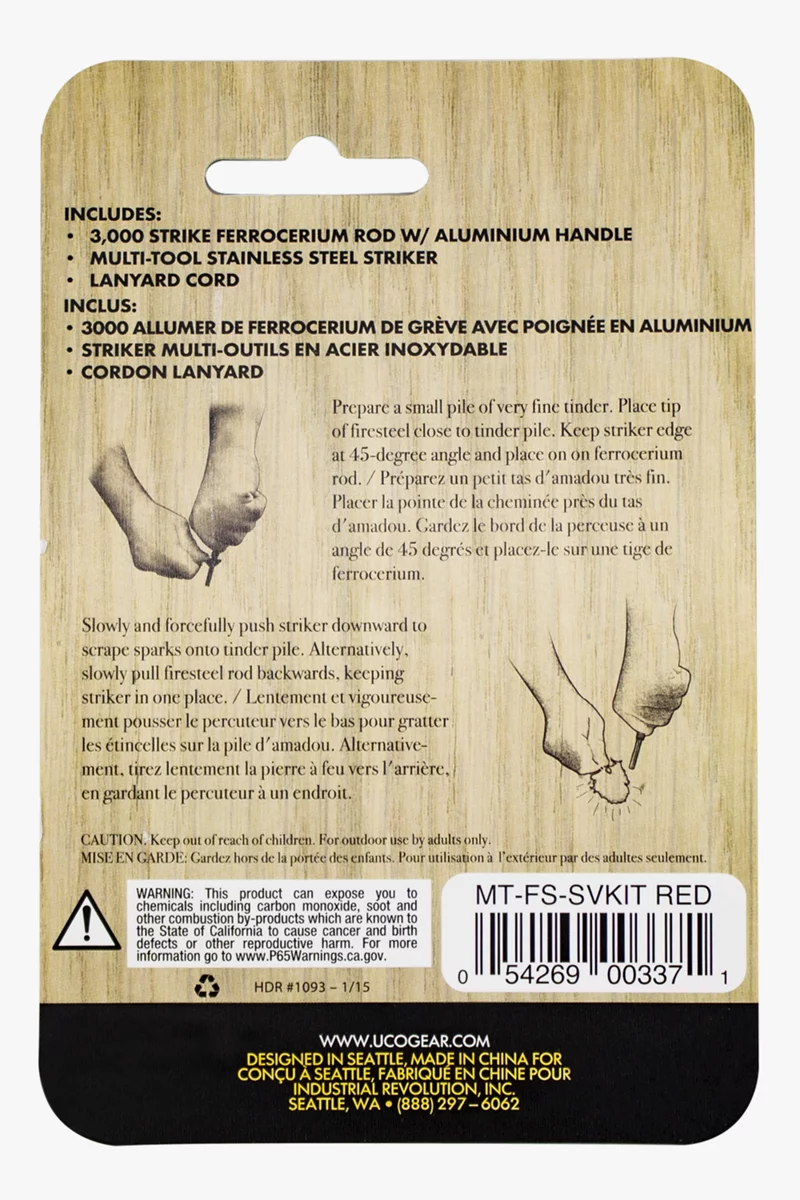 UCO Survival Fire Striker Feuerstahl
