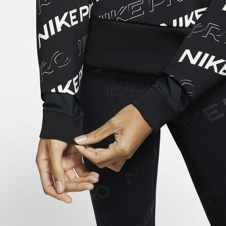 Nike Pro Fleece Trøje Sort