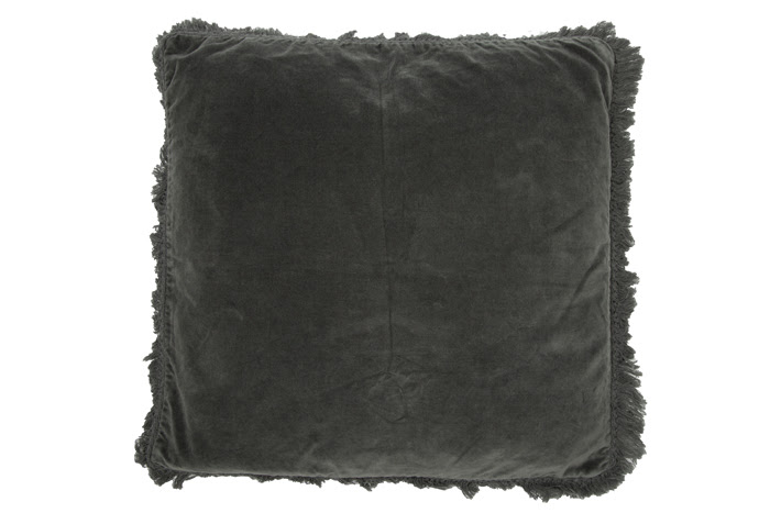 Kussen Rosie dark grey