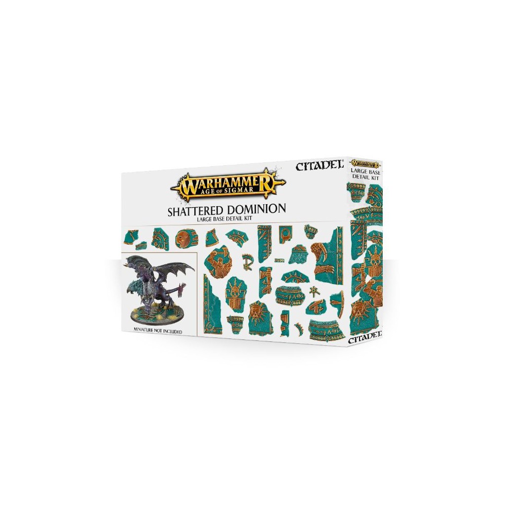 Citadel : Socles - Shattered Dominion Large Bases Detail