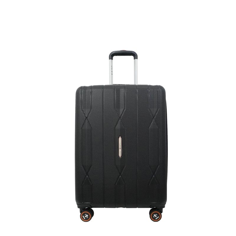 Lot de 3 valises rigides 330 Extensibles 55, 66 et 76 cm Noir