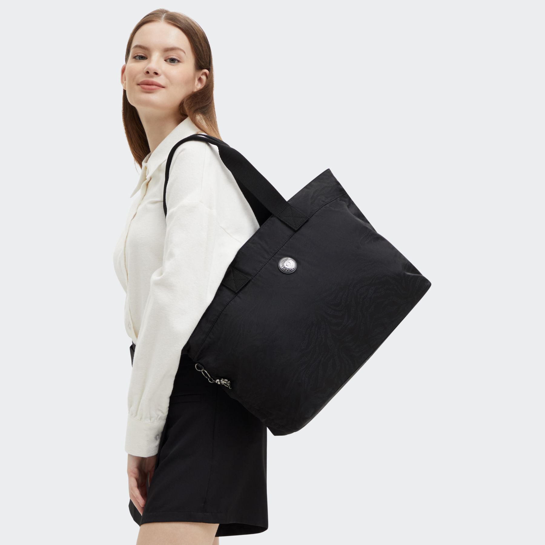 COLISSA UP Grand fourre-tout avec compartiment pour ordinateur portable - Undersea Jacquard