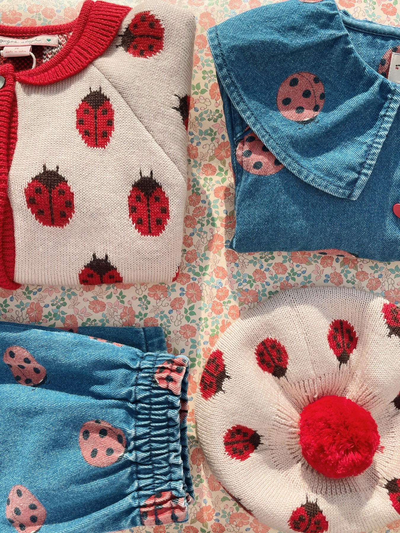 Konges Sløjd Magot Ladybug Denim Shirt Gots Ks102215