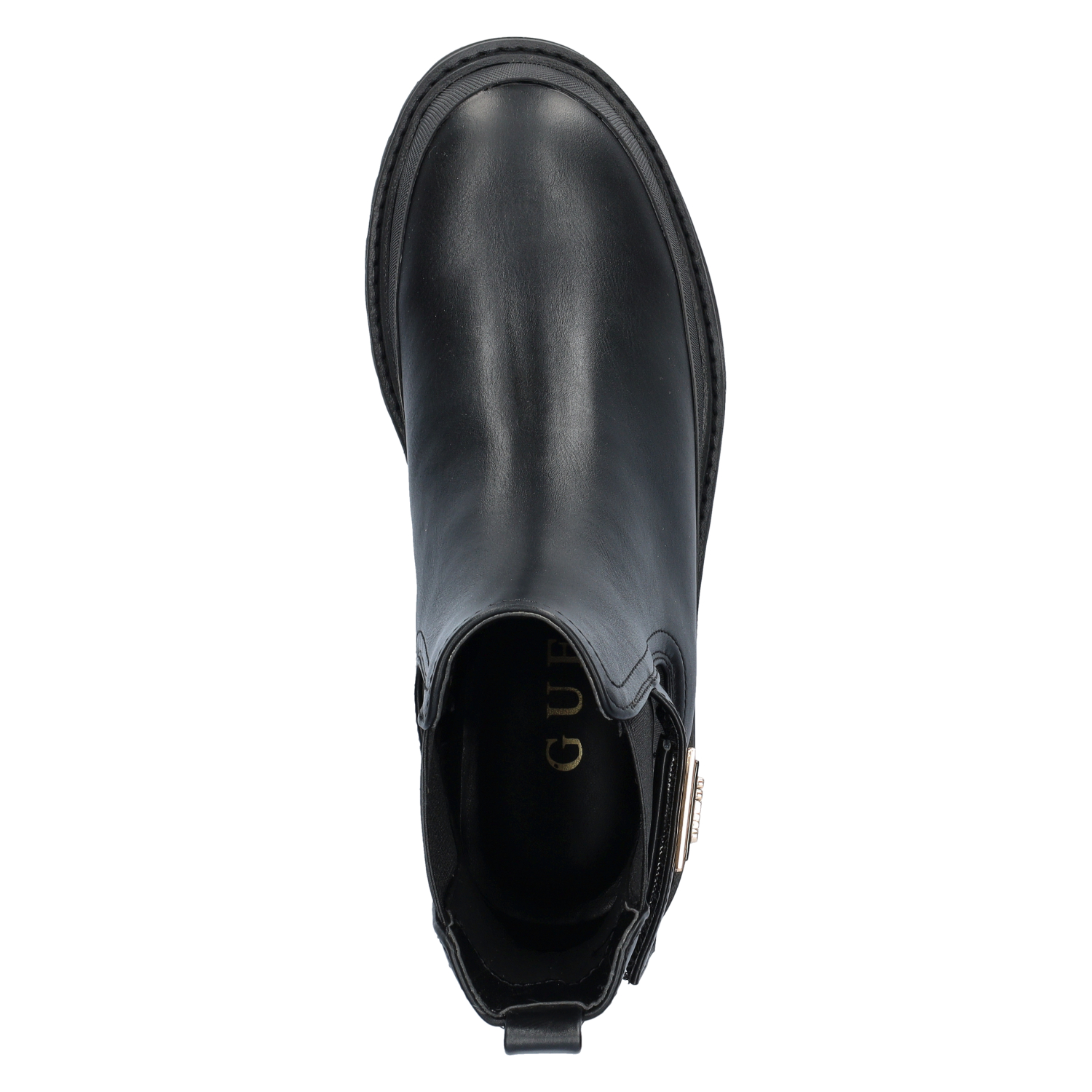 Bensly dames chelseaboot Guess Zwart