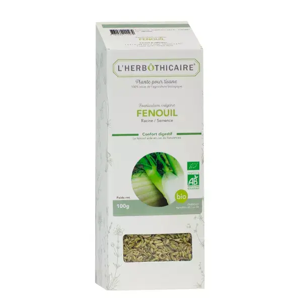 Chá de Ervas Orgânico de Funcho L'Herbôthicaire 100g