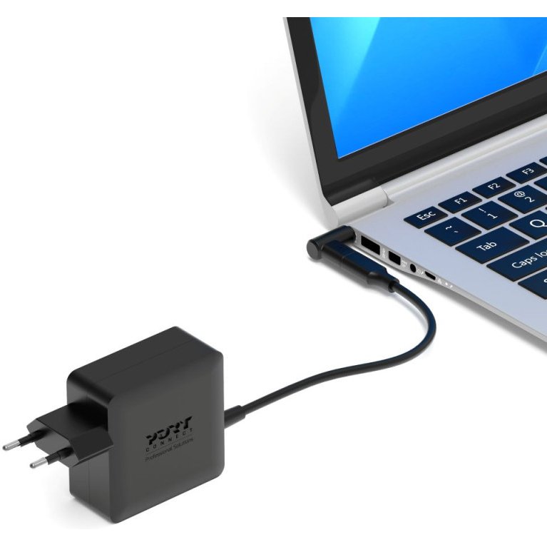 Port Designs 904065UWUK adaptateur de puissance & onduleur Intérieure 65 W Noir