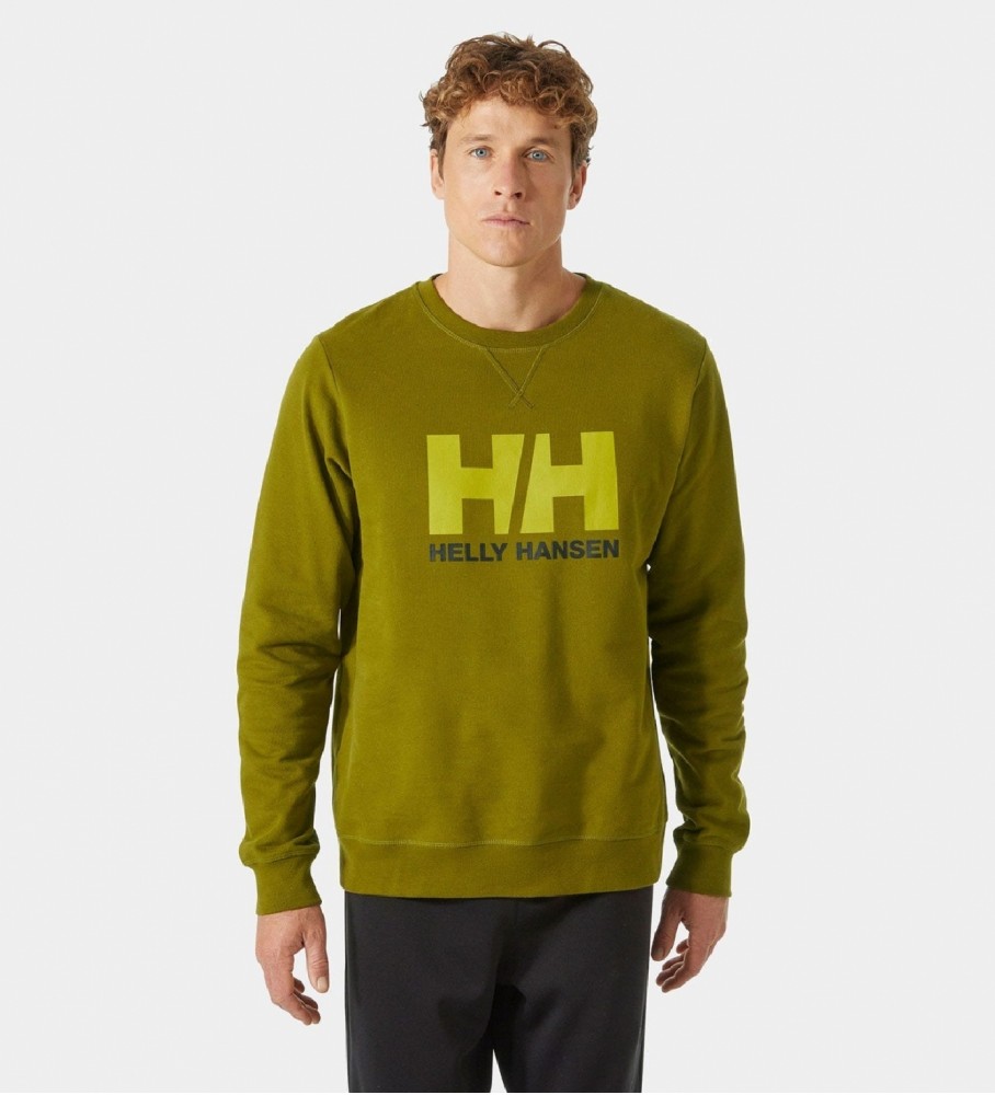 Moletom Helly Hansen com logo verde