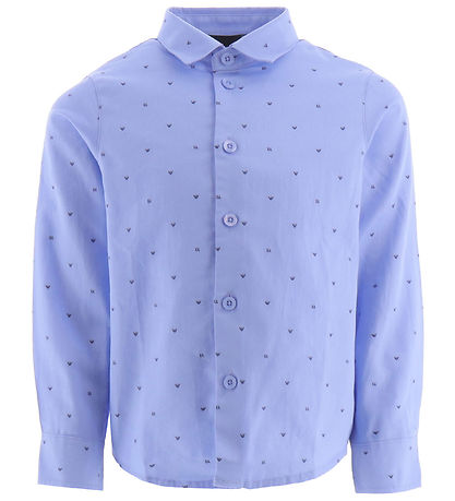 Emporio Armani Skjorte  - Blå/Navy