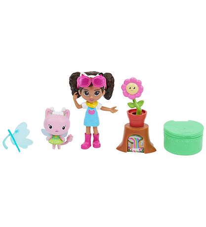 Gabby's Dollhouse S?t - 6 Dele - Pack-Flower Garden