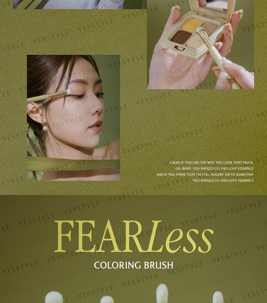 FreshO2 - Fearless Coloring Oogschaduwkwast