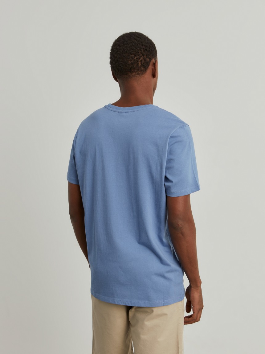 T-shirt de algodão com estampado