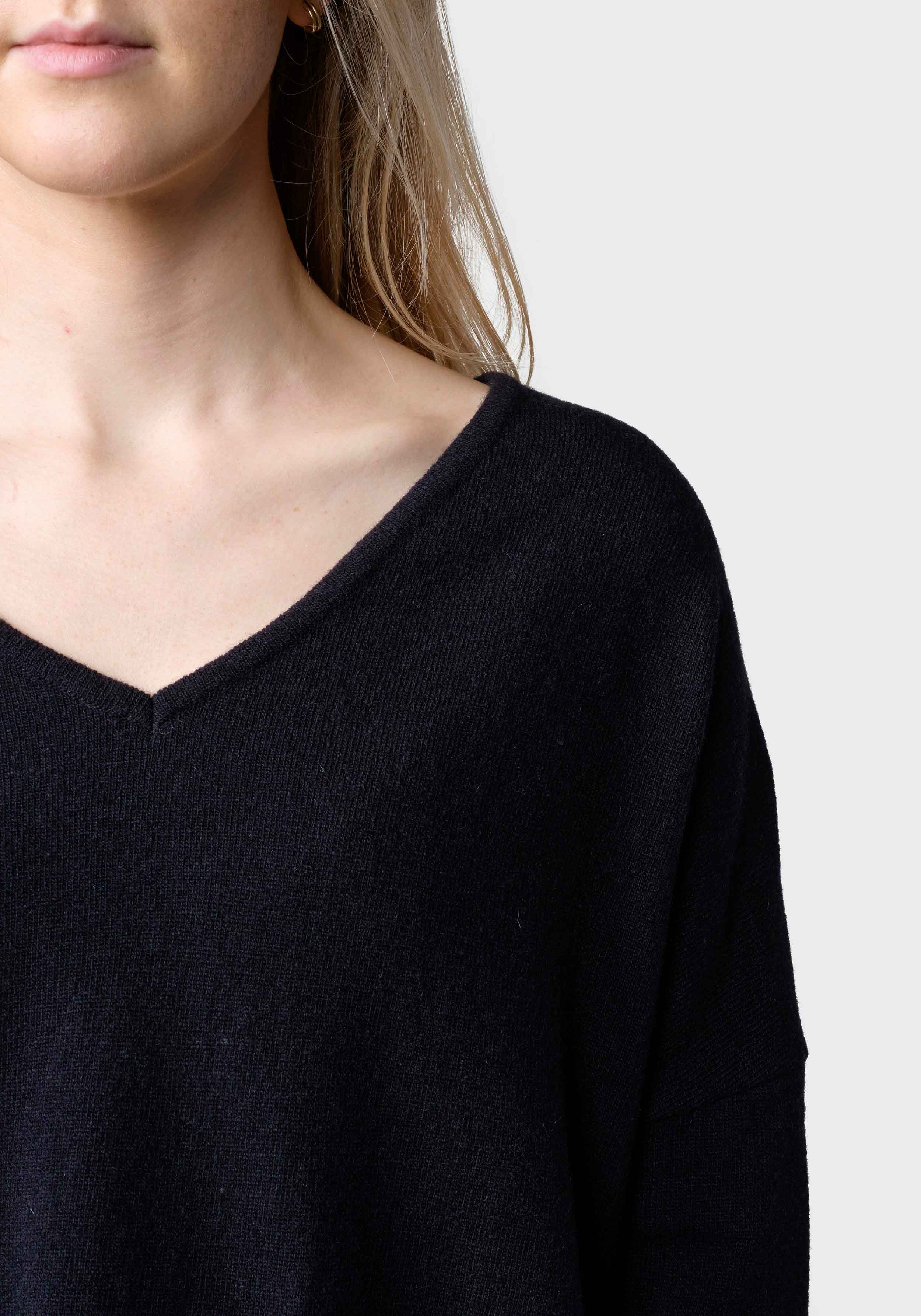 Klitmøller Collective Merino-Strickpullover Vanessa Black