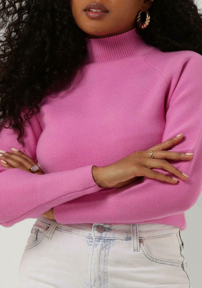 SELECTED FEMME roze selected femme coltrui slfmerle fyria ls knit highneck by camp